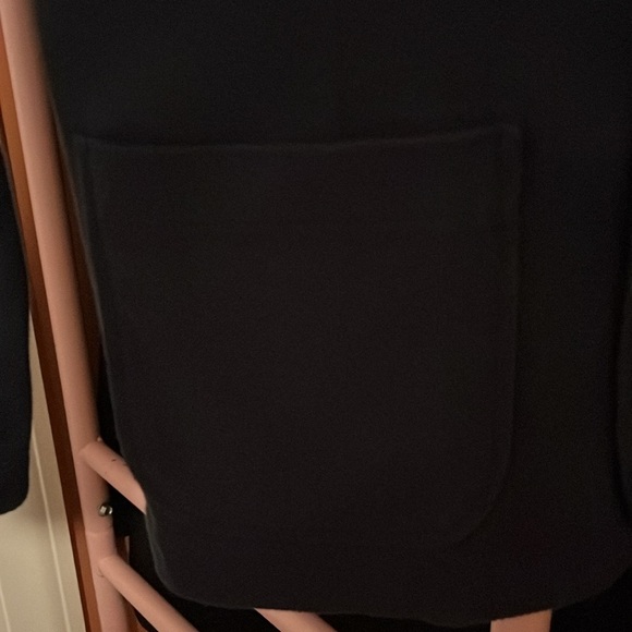 Navy Blue Blazer with Button Closure - Picture 8 of 10